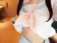 B站網紅主播小精靈蘿莉正妹【賽高淋醬】大尺度私拍 藍色JK揉奶摳穴相當哇塞了