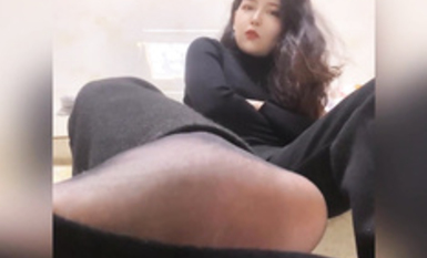 高顏值絲足御姐@豆滿月 辱罵榨精作合集 (14)